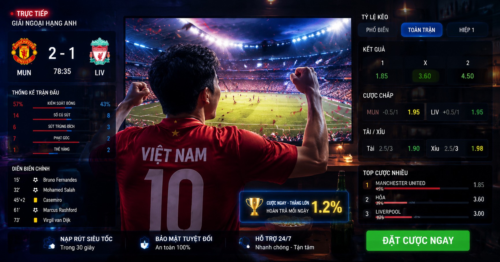 Khám Phá k6732. vip - Nền Tảng Đỉnh Cao Cho Người Yêu Bóng Đá Và Máy Đánh Bạc - image 2